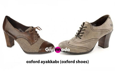 Oxford ayakkabı (Oxford shoes)