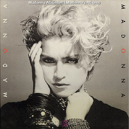 1983 Madonna => 80lerin glamour cazibeli kadın stili