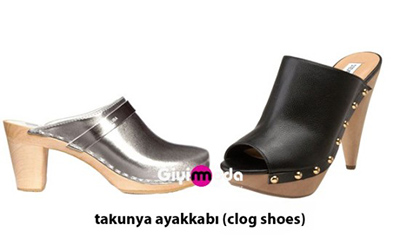 Takunya ayakkabı (clog shoes)