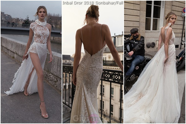 Inbal Dror 2018 Sonbahar Gelinlikleri