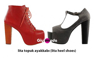Lita topuk ayakkabı (lita heel shoes)
