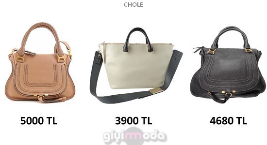 Dünyanın en iyi ve pahalı çanta markalarından Chole Çanta Modelleri ve Fiyatları