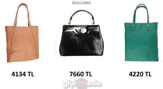 Dünyanın en iyi ve pahalı çanta markalarından Bvlgaria Çanta Modelleri ve Fiyatları
