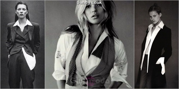 Dandy Look Giyim Tarzı - Kate Moss