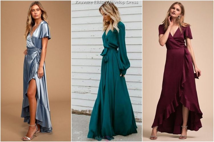 anvelop/kruvaze elbise - envelope dress