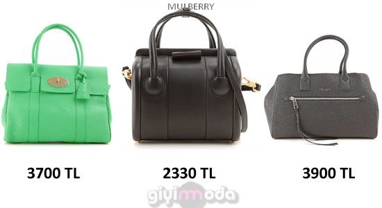 Dünyanın en iyi ve pahalı çanta markalarından Mulberry Çanta Modelleri ve Fiyatları