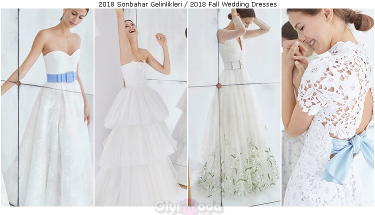 2018 Sonbahar Gelinlikleri - Carolina Herrera Gelinlik