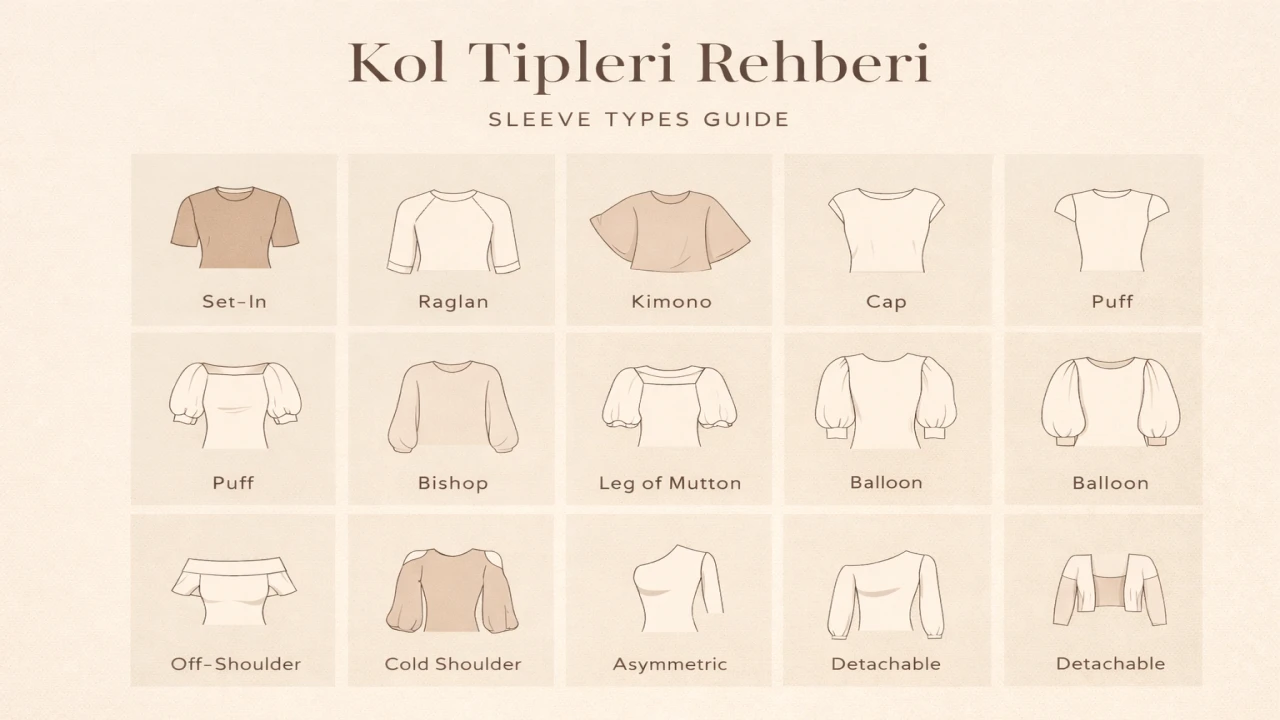 Kol Tipleri Rehberi: Moda Tasarımında Silüetin Anahtarı