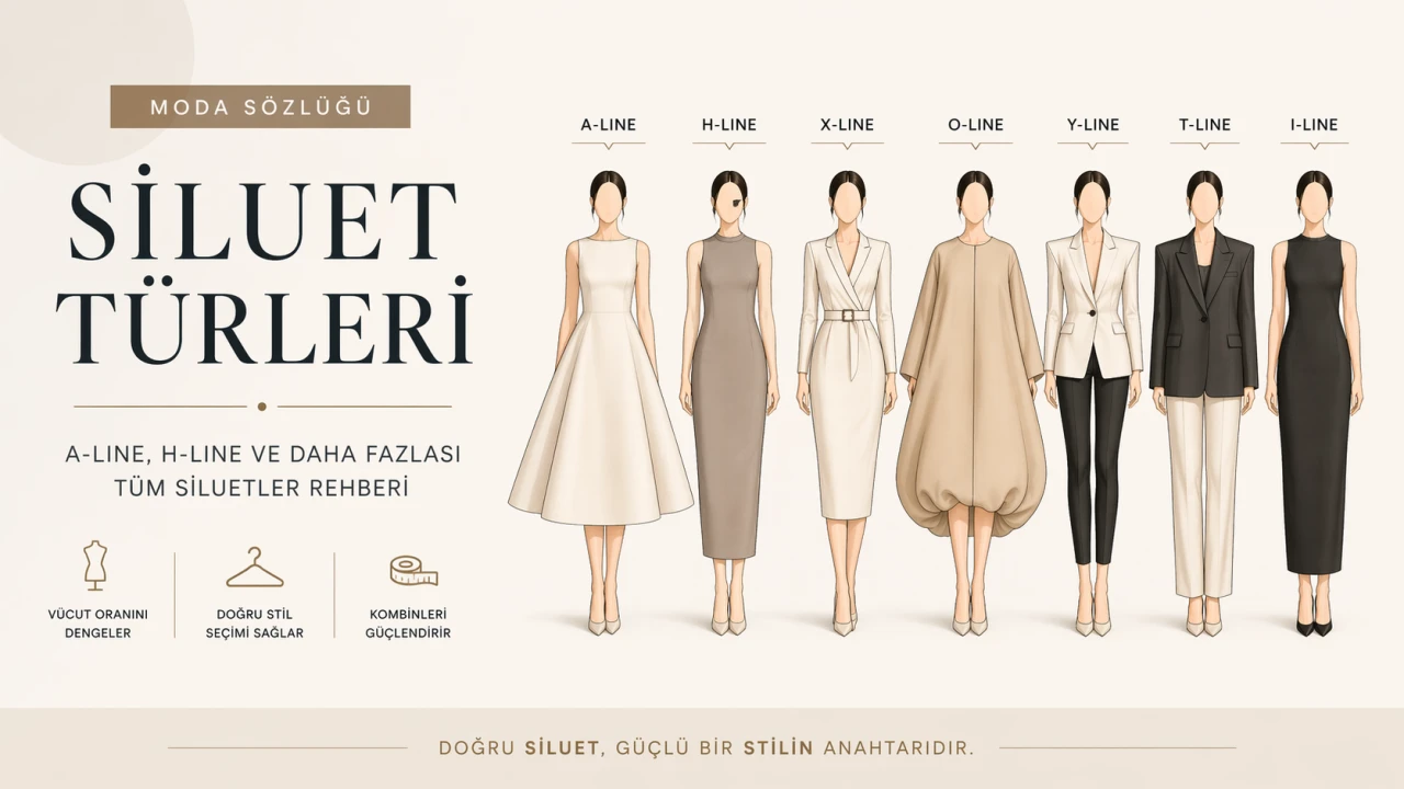 Siluet Türleri Rehberi: Moda Tasarımında En Çok Kullanılan Kesimler