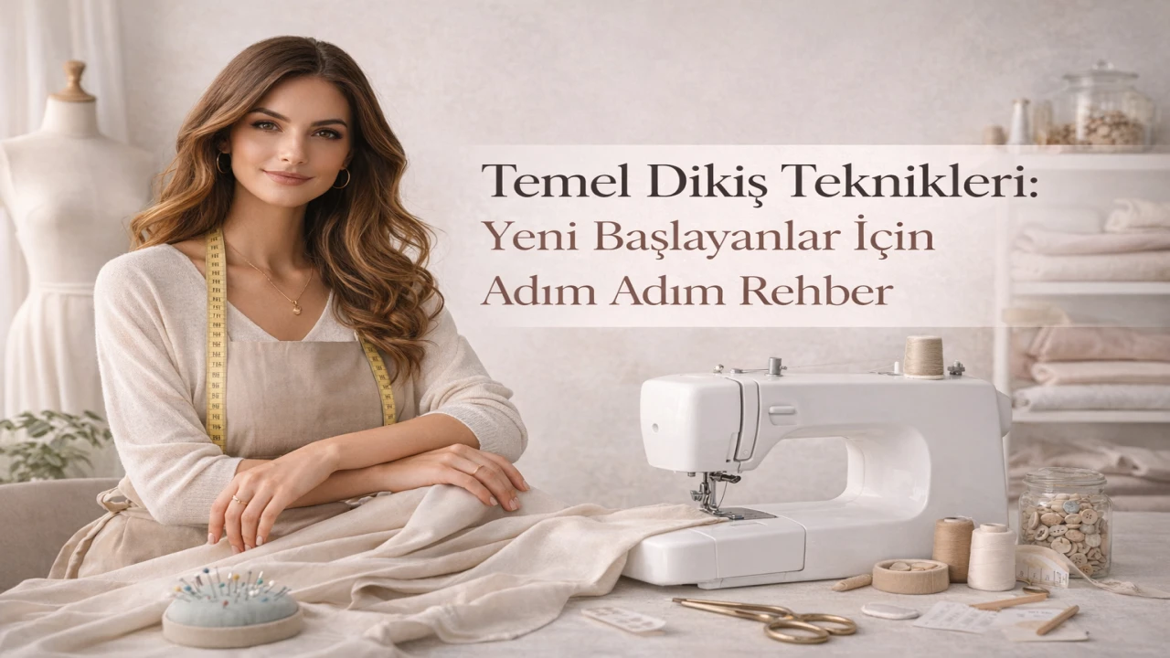 Temel Dikiş Teknikleri: Yeni Başlayanlar İçin Adım Adım Rehber