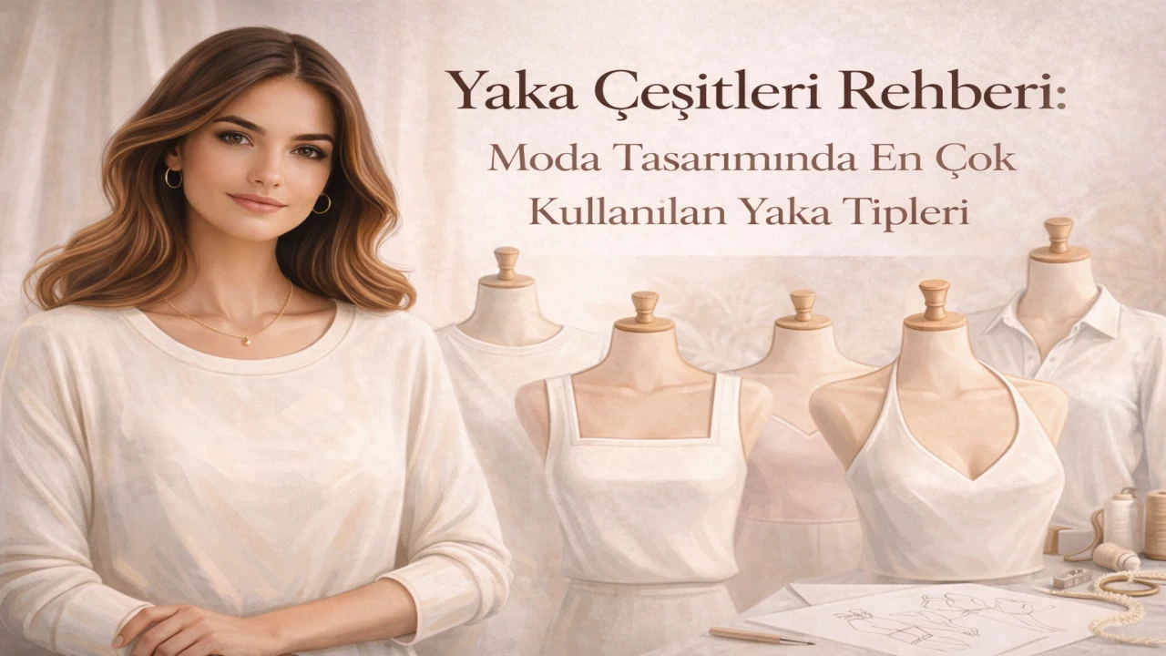 Yaka Çeşitleri Rehberi: Moda Tasarımında En Çok Kullanılan Yaka Tipleri