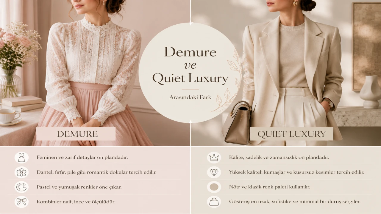 Demure ve Quiet Luxury Arasındaki Fark