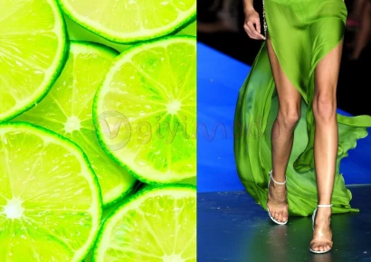 "Lime Yeşili" Enerjik ve Canlı Bir Renk!
