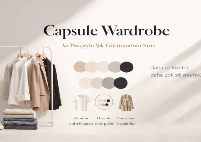 Capsule Wardrobe Nedir? Az Parçayla Şık Görünmenin Sırrı