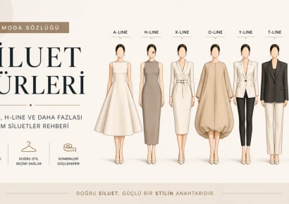 Siluet Türleri Rehberi: Moda Tasarımında En Çok Kullanılan Kesimler
