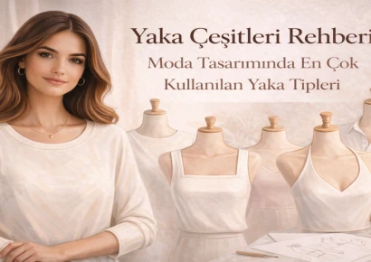 Yaka Çeşitleri Rehberi: Moda Tasarımında En Çok Kullanılan Yaka Tipleri