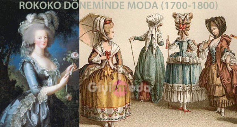 Rokoko Giyim Tarzı (1700-1800 Fransa)